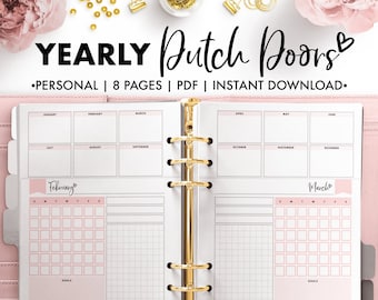 Planify Pro, Personal, Yearly Dutch Doors