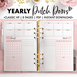 Planify Pro, Classic HP, Yearly Dutch Doors