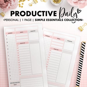 Planify Pro, Personal Size, Productive Daily