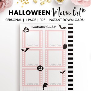 Planify Pro, Personal, Halloween Movie List