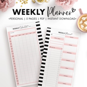 Planify Pro, Personal Size, Weekly Planner