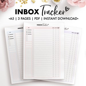 Planify Pro, A5, Inbox Tracker