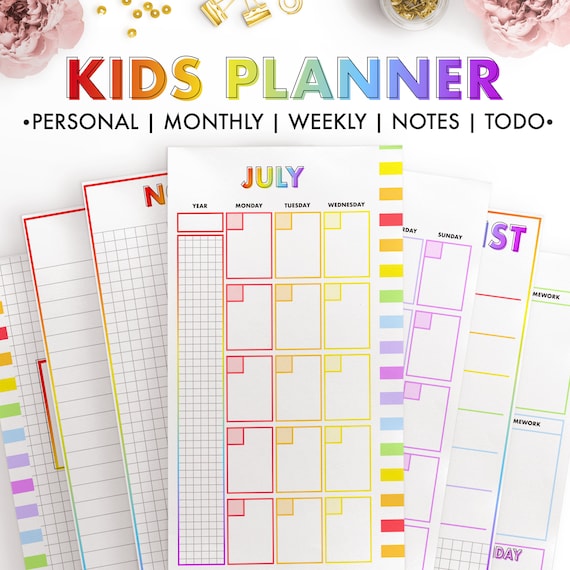 Planify Pro, Personal, Kids Planner