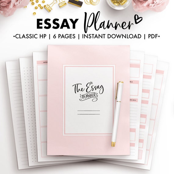 Planify Pro, Classic HP, Essay Planner