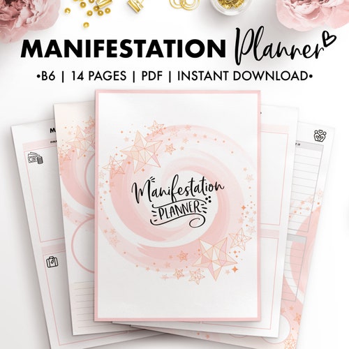 B6 Rings Inserts Printable B6 Rings Planner Inserts B6 Rings Etsy