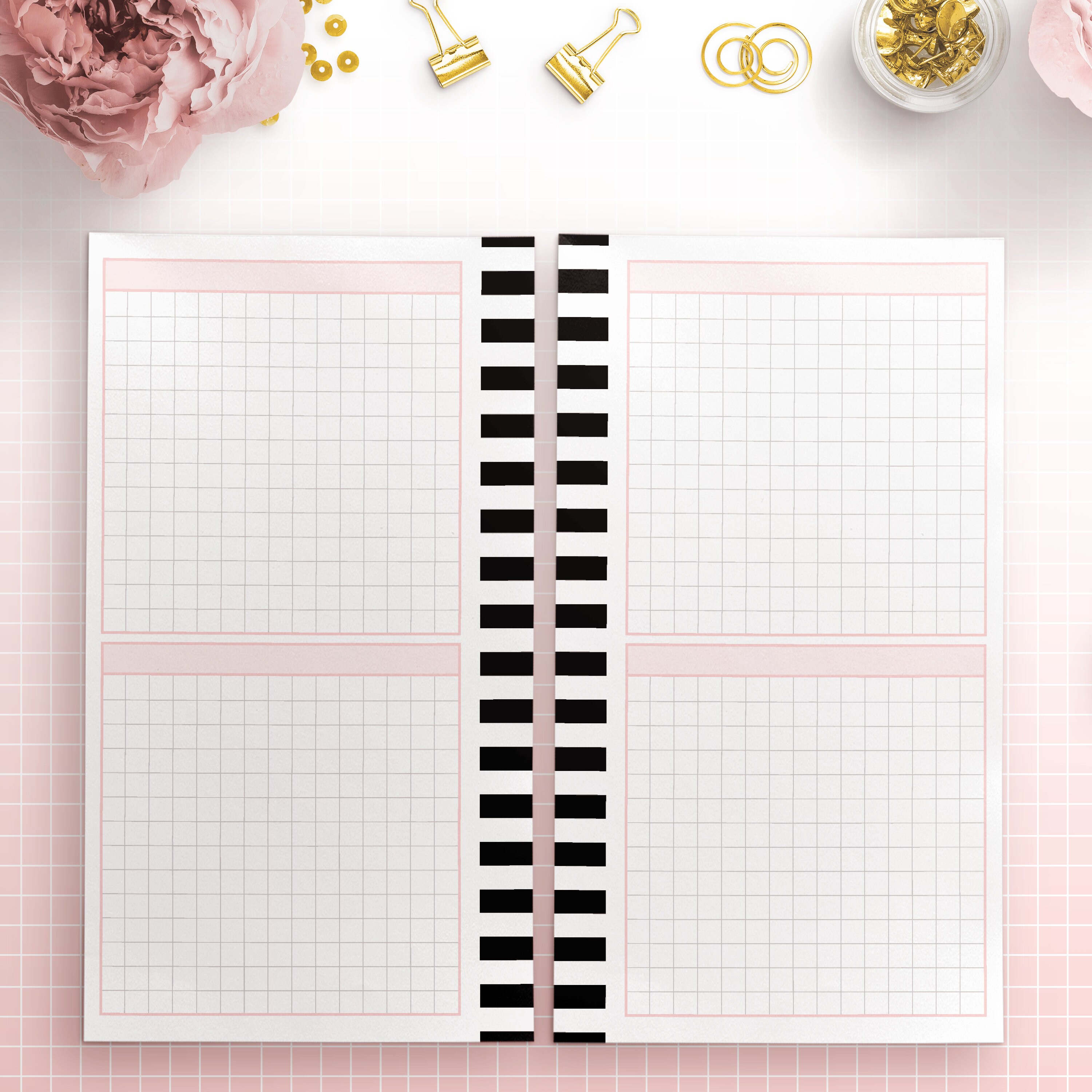 Personal Size Planner Basics Etsy UK Personal size planner basics etsy uk