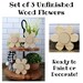 see more listings in the Unfinished Wood Shapes section