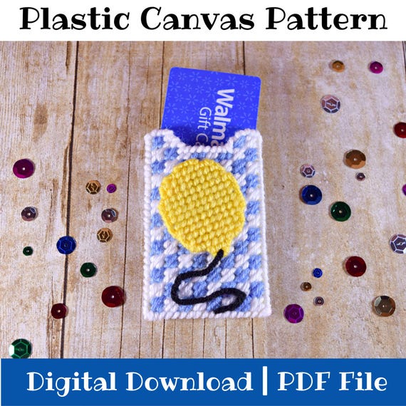 Birthday Balloon Gift Card Holder Plastic Canvas Pattern ~ Instant PDF Download ~ Birthday Gift Card Holder - Etsy Birthday Balloon Gift Card Holder Plastic Canvas Pattern ~ Instant PDF Download ~ Birthday Gift Card Holder - Etsy
