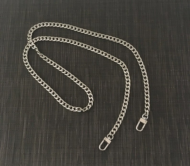 Bag chain, cell phone chain, bag handle, gold, silver, gun metal anthracite crossbody bag chain shoulder strap 100 cm 140 cm image 6