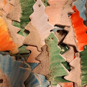 10 alberi in ceramica