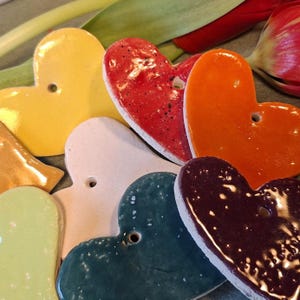 Handgemaakt keramisch hart