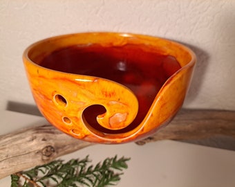 Ceramic yarn bowl