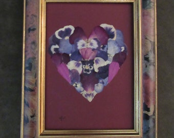 Pressed Framed Flowers