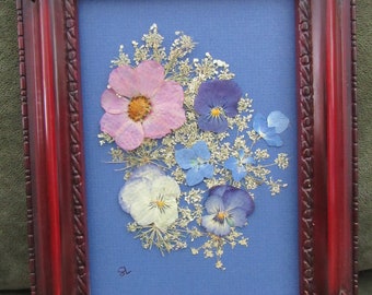 Pressed Framed Flowers