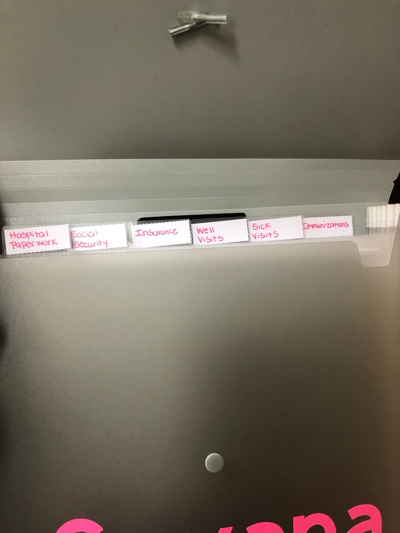 Medical Records Organizer - Etsy