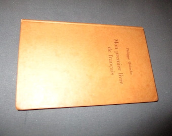 antiquarisches Französisches Wörterbuch, Mon premiere livre de francais, 1957, Grammatik