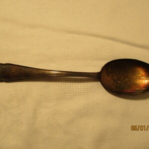 V.S.F. silver plated teaspoon 90 , jug style, vintage, antique, bavarian