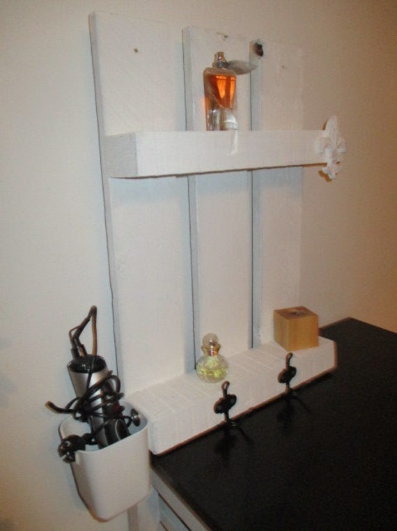 Bath Shelf Kitchen Shelf Shabby Vintage Palette Furniture Etsy