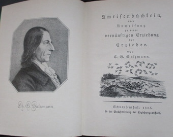 Ameisenbüchlein, Salzmann, Mentor Verlag, 1947, education, pedagogy, antiquarian bookshop, rare, rare