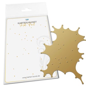 Hot Foil Stamp - Konfetti Dots kk-HF029 - Hot Foil Plate Die Karten-Kunst Hintergründe & Muster