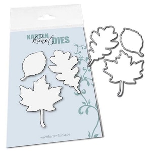 Corte estêncil folhas de outono kk-D088-corte dados perfuração scrapbooking cartão arte folhas outono folha de carvalho folha de castanha folha de faia