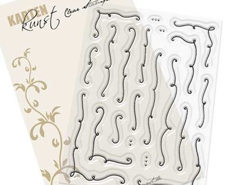 Clear Stamps - Doodles KK-0084 - German Text Stamps, Motif Stamps, Scrapbooking, Card Art, Frames & Borders