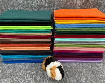 DiBi's PipiPad* 10 urine-tight, dimensionally stable Pipipads Set "Colorful Mixture" (size S) approx. 43 x 34 fleece housing accessories guinea pigs rodents puppies
