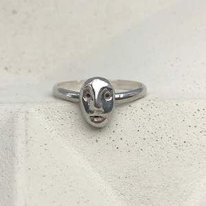 face ring I in silver