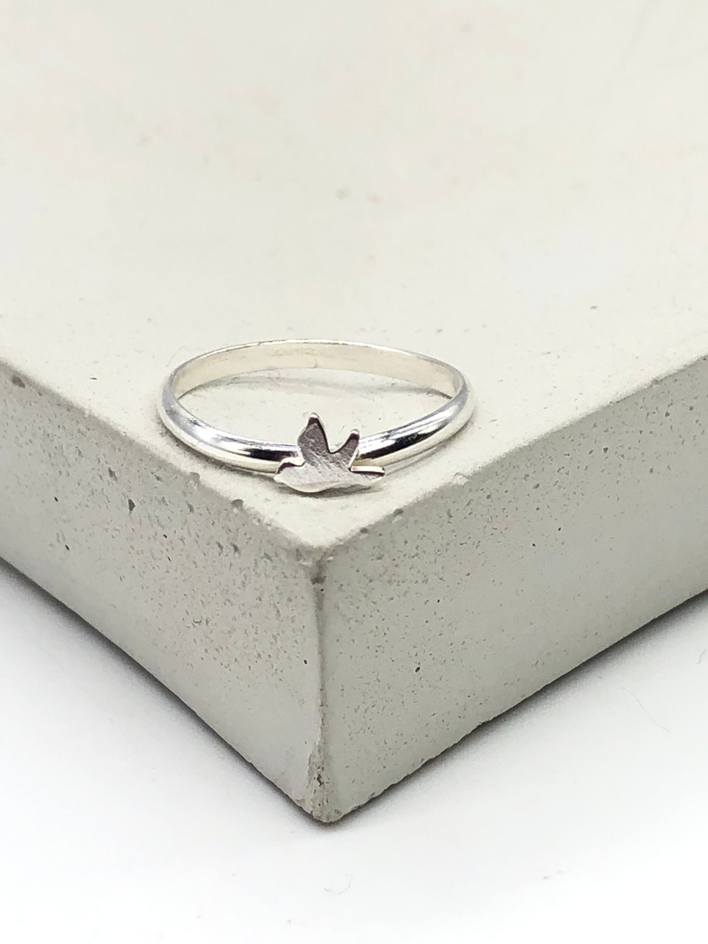 Flying Rings Birds Tiny Flying Bird Ring - Etsy