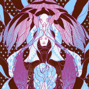 Mother of the Void, Bearer of Light - Surreal Patterns Limited Edition Hand-Pulled Serigraph Silkscreen Screen Print