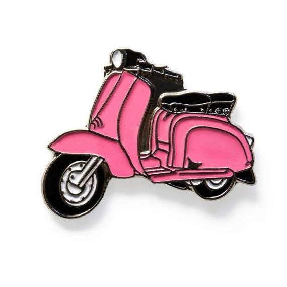 pink scooter motorcycle