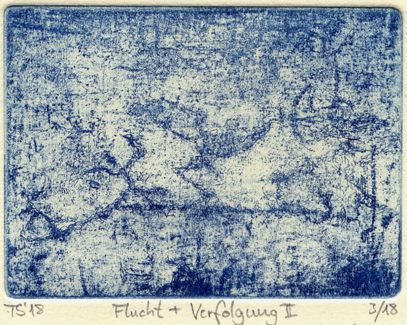 Etching T.S.'18 escapepersecution II image 2