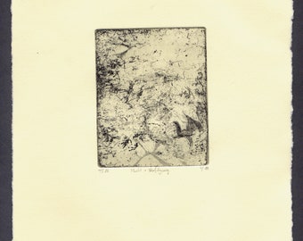 Etching T.S.'18 "escape+persecution"