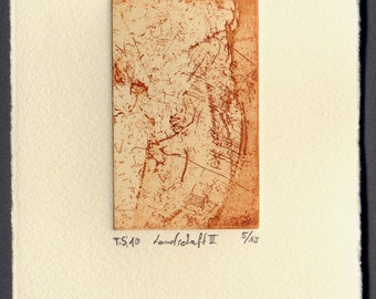 Etching T.S.'10    "Landscape III"