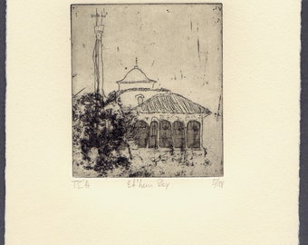 Etching T.S.'14   "Et'hem Bey"