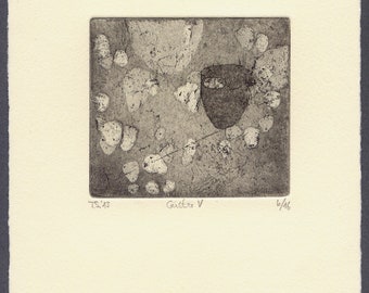 Etching T.S.'13   "Geister V"