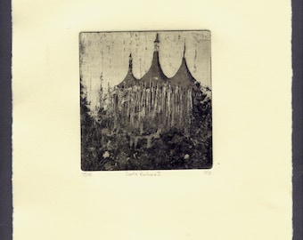 Etching T.S.'18 "Santa Barbara II"