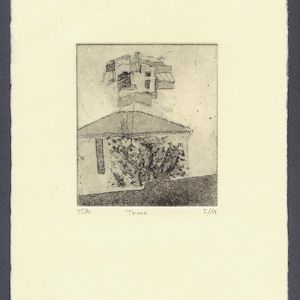 Etching T.S.&#39;14   &quot;Tirana&quot;