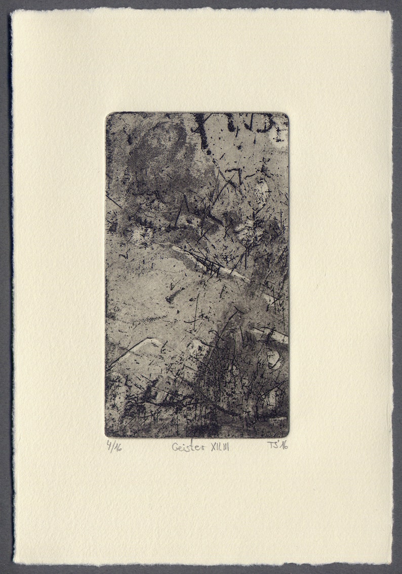 Etching T.S.'16 Ghosts XII.III image 1