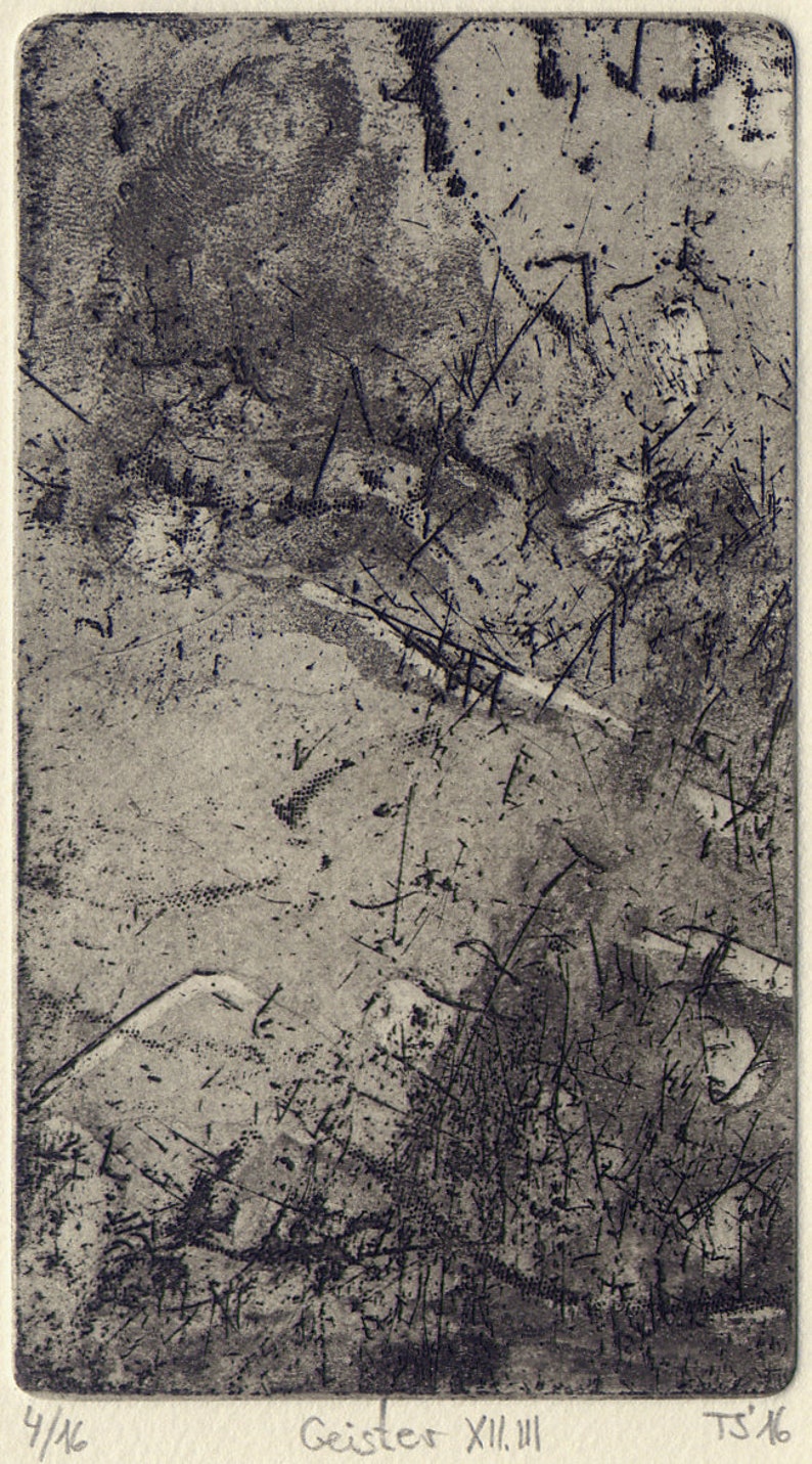 Etching T.S.'16 Ghosts XII.III image 2