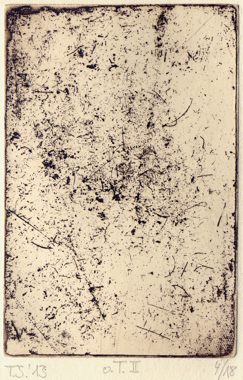 Etching T.S.'13 entitled II image 2