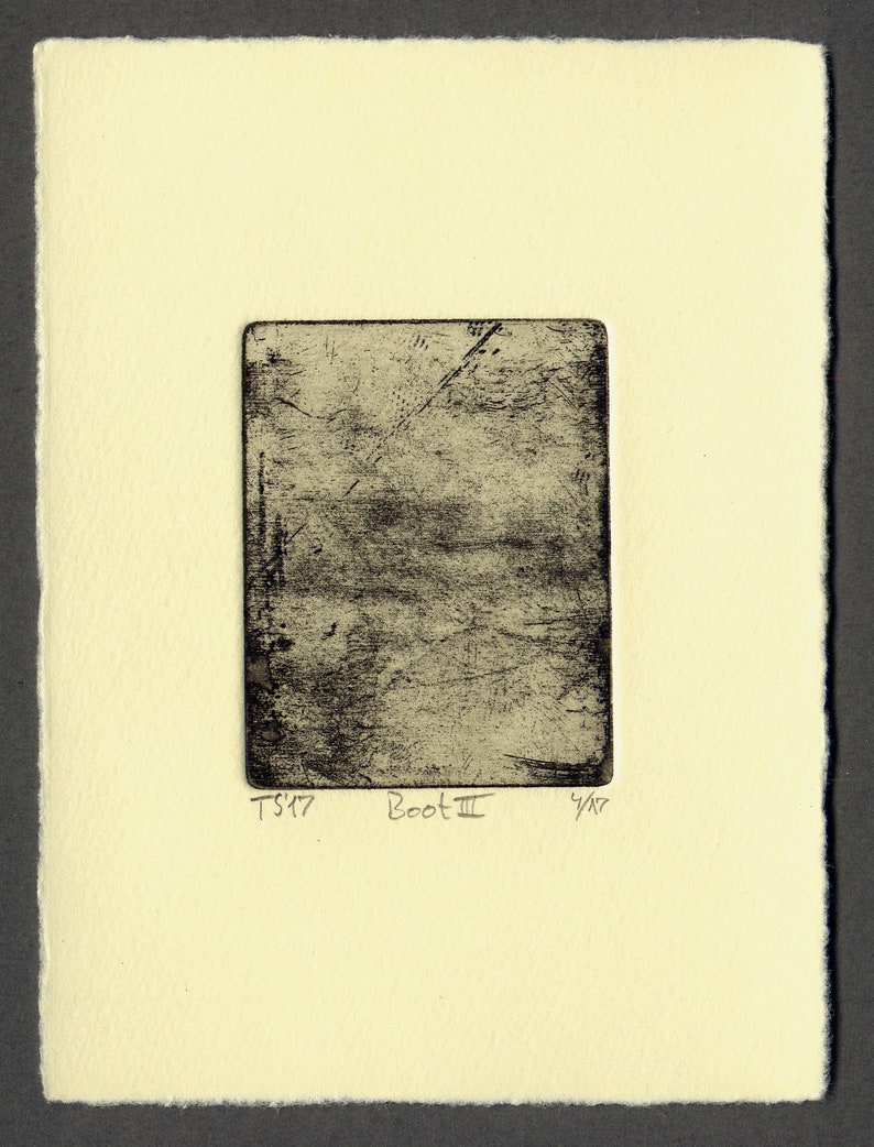 Etching T.S.'17 Boat III image 1