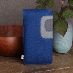 Smartphone bag Indigo blue-gray-dark gray image 3