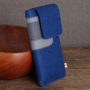 Smartphone bag Indigo blue-gray-dark gray image 2