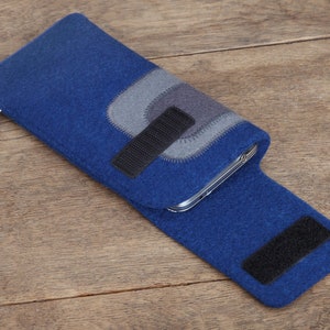 Smartphone bag Indigo blue-gray-dark gray image 4