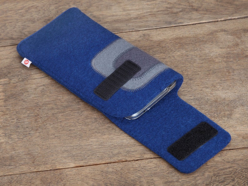 Smartphone bag Indigo blue-gray-dark gray image 4