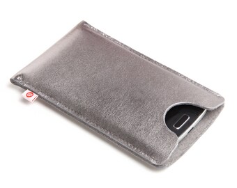 Leather Smartphone Case "Platinum"