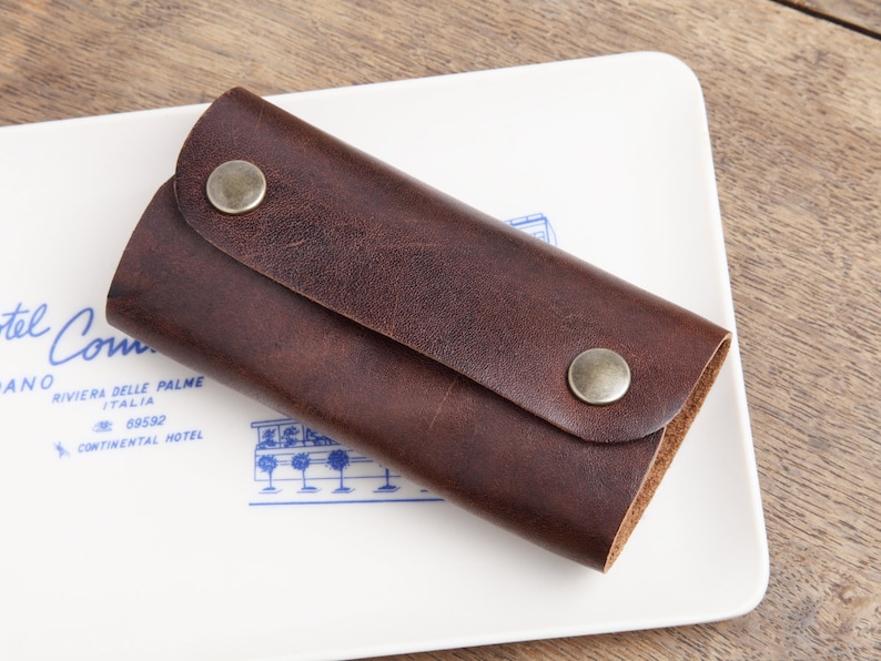 Key case cobwoy leather image 3