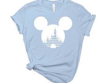Disney Inspired Castle Graphic Tee, Magic Kingdom Shirt