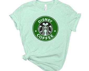 Disney Coffee Shirt, Inspired Graphic Tee